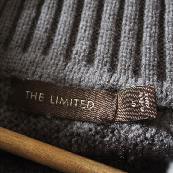 The Limited Cowl Neck Textured Sweater Dress Small - Picture 7 of 8